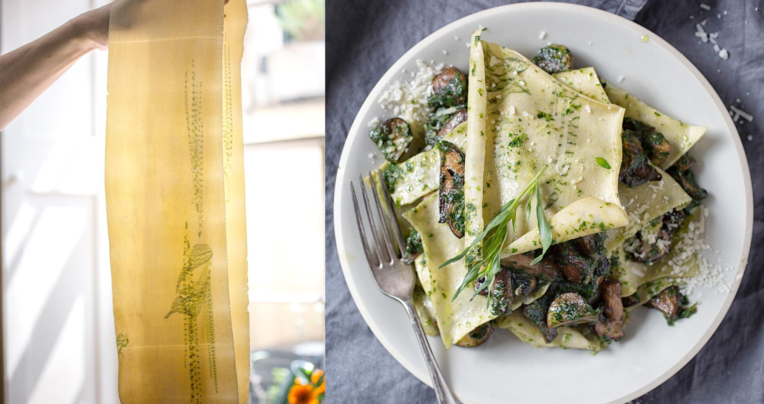 Fresh pasta making for the Telegraph